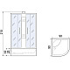 Купить Душевая кабина River Rein 90x90 МТ Б/К 10000001254 с поддоном в магазине сантехники Santeh-Crystal.ru