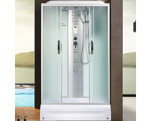 Купить Душевая кабина River Sena 120x80 МТ 10000001253 с поддоном в магазине сантехники Santeh-Crystal.ru