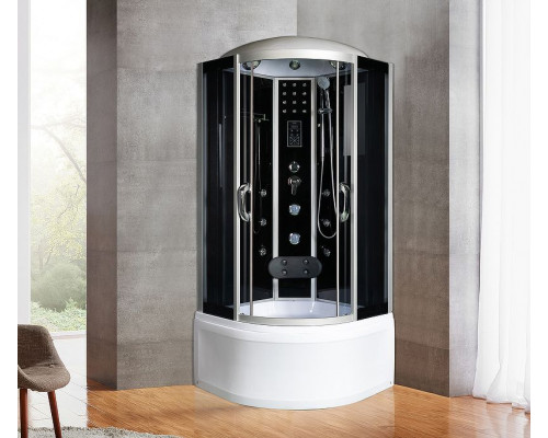 Купить Душевая кабина River Temza 90x90 TH 10000000212 с поддоном в магазине сантехники Santeh-Crystal.ru