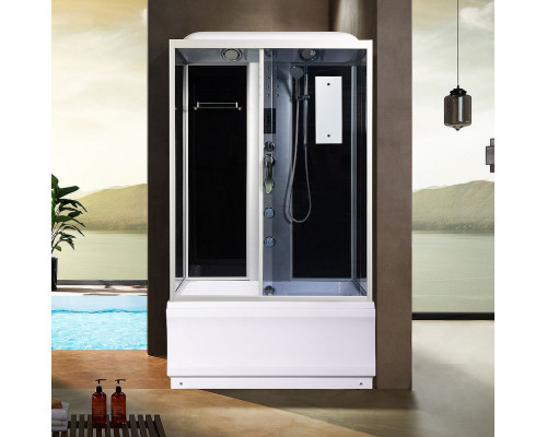 Заказать Душевая кабина River Vitim 120x80 ТН 10000003205 с поддоном в магазине сантехники Santeh-Crystal.ru