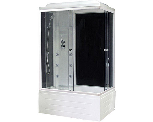 Купить Душевая кабина Royal Bath BP 100х80 RB8100BP3-BT-L с гидромассажем в магазине сантехники Santeh-Crystal.ru
