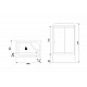 Заказать Душевая кабина Royal Bath BP 100х80 RB8100BP3-WC-R с гидромассажем в магазине сантехники Santeh-Crystal.ru