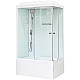 Заказать Душевая кабина Royal Bath 100x80 RB8100BP5-WT-L без гидромассажа в магазине сантехники Santeh-Crystal.ru