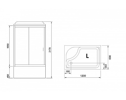 Santeh-Crystal.ru: Душевая кабина Royal Bath BP 120x80 RB8120BP3-BT-L с гидромассажем Заказать Душевая кабина Royal Bath BP 120x80 RB8120BP3-BT-L с гидромассажем в магазине сантехники Santeh-Crystal.ru