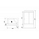 Заказать Душевая кабина Royal Bath BP 120x80 RB8120BP3-BT-R с гидромассажем в магазине сантехники Santeh-Crystal.ru