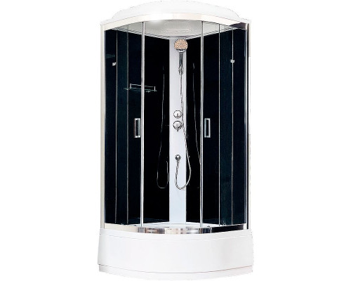 Приобрести Душевая кабина Royal Bath CK 90x90 RB90CK5-BT-CH без гидромассажа в магазине сантехники Santeh-Crystal.ru