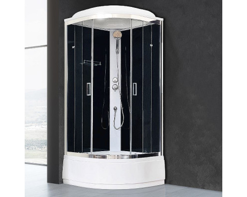 Приобрести Душевая кабина Royal Bath CK 90x90 RB90CK5-BT-CH без гидромассажа в магазине сантехники Santeh-Crystal.ru