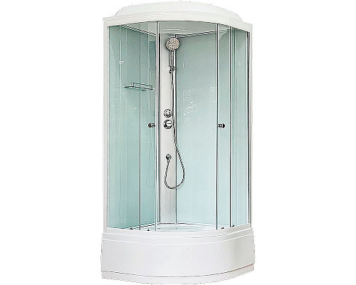Приобрести Душевая кабина Royal Bath CK 90x90 RB90CK5-WT без гидромассажа в магазине сантехники Santeh-Crystal.ru