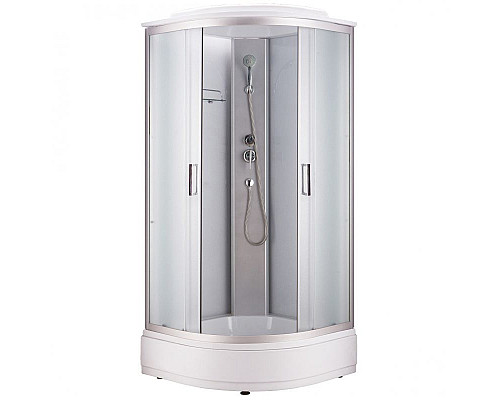 Santeh-Crystal.ru: Душевая кабина Royal Bath 100х100 RB-EKO100CK-WM без гидромассажа Купить Душевая кабина Royal Bath 100х100 RB-EKO100CK-WM без гидромассажа в магазине сантехники Santeh-Crystal.ru