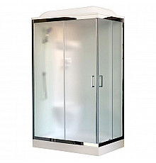 Душевая кабина Royal Bath HP 120х80 RB8120HP6-WC-CH-L стекло матовое задняя стенка Белая