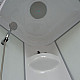 Купить Душевая кабина Royal Bath HP 90х90 RB90HP7-WC-CH с гидромассажем стекло матовое задняя стенка Белая в магазине сантехники Santeh-Crystal.ru