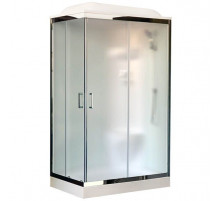Душевая кабина Royal Bath HP 120х80 RB8120HP6-WC-CH-R стекло матовое задняя стенка Белая