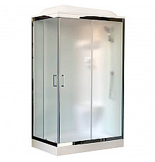 Душевая кабина Royal Bath HP 120х80 RB8120HP6-WC-CH-R стекло матовое задняя стенка Белая