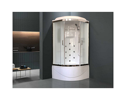 Santeh-Crystal.ru: Душевая кабина Royal Bath NRW 100x100 RB100NRW-C-CH-P с паром с гидромассажем Заказать Душевая кабина Royal Bath NRW 100x100 RB100NRW-C-CH-P с паром с гидромассажем в магазине сантехники Santeh-Crystal.ru