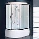 Заказать Душевая кабина Royal Bath BK 120x80 RB8120BK2-M-CH-R-EL с гидромассажем в магазине сантехники Santeh-Crystal.ru