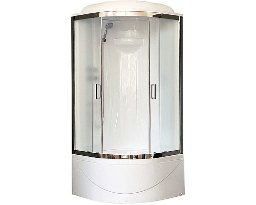 Заказать Душевая кабина Royal Bath BK 90x90 RB90BK1-M-CH-EL без гидромассажа в магазине сантехники Santeh-Crystal.ru