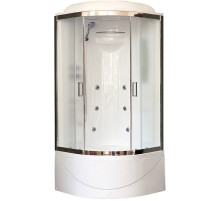 Душевая кабина Royal Bath BK 90x90 RB90BK2-M-CH-EL с гидромассажем