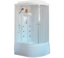 Душевая кабина Royal Bath BK 120x80 RB8120BK3-WT-L с гидромассажем