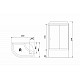 Приобрести Душевая кабина Royal Bath BK 120x80 RB8120BK5-BT-R без гидромассажа в магазине сантехники Santeh-Crystal.ru