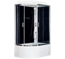 Душевая кабина Royal Bath BK 120x80 RB8120BK5-BT-CH-R без гидромассажа