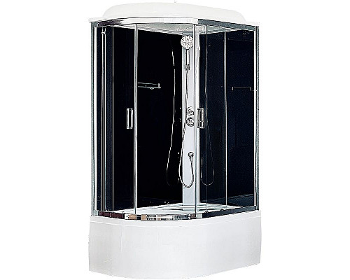 Купить Душевая кабина Royal Bath BK 120x80 RB8120BK5-BT-CH-R без гидромассажа в магазине сантехники Santeh-Crystal.ru