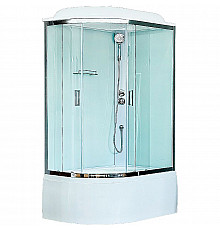 Душевая кабина Royal Bath BK 120x80 RB8120BK5-WT-CH-R без гидромассажа