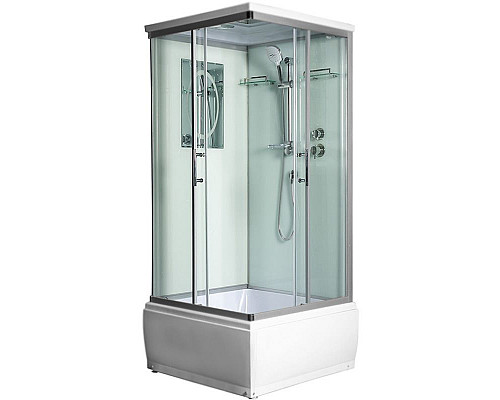 Santeh-Crystal.ru: Душевая кабина WeltWasser WW500 Aller 902 90x90 10000003255 профиль Хром стекло прозрачное Приобрести Душевая кабина WeltWasser WW500 Aller 902 90x90 10000003255 профиль Хром стекло прозрачное в магазине сантехники Santeh-Crystal.ru