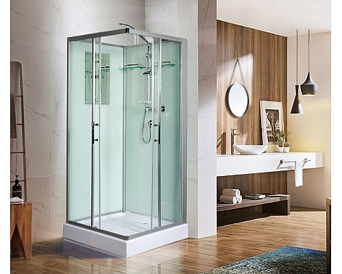Santeh-Crystal.ru: Душевая кабина WeltWasser WW500 Laine 901 90x90 10000003259 профиль Хром стекло прозрачное Заказать Душевая кабина WeltWasser WW500 Laine 901 90x90 10000003259 профиль Хром стекло прозрачное в магазине сантехники Santeh-Crystal.ru