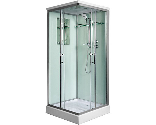 Santeh-Crystal.ru: Душевая кабина WeltWasser WW500 Laine 1002 100x100 10000003263 профиль Хром стекло прозрачное Приобрести Душевая кабина WeltWasser WW500 Laine 1002 100x100 10000003263 профиль Хром стекло прозрачное в магазине сантехники Santeh-Crystal.ru