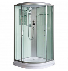 Душевая кабина WeltWasser WW500 Werra 802 80x80 10000003225 профиль Хром стекло прозрачное