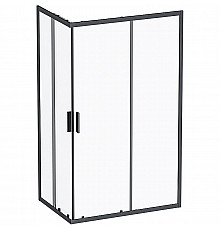 Душевой уголок AM.PM Gem S 120х80 W93G-404-120280-BT профиль Черный матовый стекло прозрачное