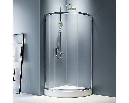 Santeh-Crystal.ru: Душевой уголок AM.PM Like Solo Slide 90x90 W83G-315-090CG профиль Хром глянцевый стекло тонированное Заказать Душевой уголок AM.PM Like Solo Slide 90x90 W83G-315-090CG профиль Хром глянцевый стекло тонированное в магазине сантехники Santeh-Crystal.ru