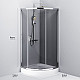 Заказать Душевой уголок AM.PM Like Solo Slide 90x90 W83G-315-090CG профиль Хром глянцевый стекло тонированное в магазине сантехники Santeh-Crystal.ru