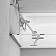 Заказать Шторка на ванну AM.PM Tender 80 W45BS-D3W5-140CT профиль Хром матовый стекло прозрачное в магазине сантехники Santeh-Crystal.ru