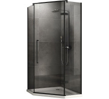 Душевой уголок Abber Ewiges Wasser 80х80 AG05080B профиль Черный стекло прозрачное