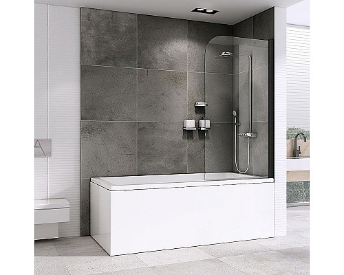 Santeh-Crystal.ru: Шторка на ванну Abber Ewiges Wasser 100х140 AG52100B профиль Черный стекло прозрачное Купить Шторка на ванну Abber Ewiges Wasser 100х140 AG52100B профиль Черный стекло прозрачное в магазине сантехники Santeh-Crystal.ru