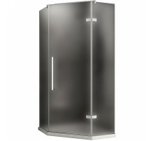 Душевой уголок Abber Ewiges Wasser 80x80 AG05080M профиль Хром стекло матовое