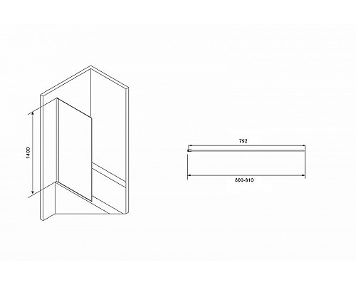 Santeh-Crystal.ru: Шторка на ванну Abber Immer Offen 80x140 AG71080B профиль Черный стекло прозрачное Заказать Шторка на ванну Abber Immer Offen 80x140 AG71080B профиль Черный стекло прозрачное в магазине сантехники Santeh-Crystal.ru