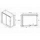 Заказать Душевой уголок Abber Komfort 150x100 AG93150-S102 профиль Хром стекло прозрачное в магазине сантехники Santeh-Crystal.ru