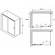 Душевой уголок Abber Komfort 130x100 AG93130-S102 профиль Хром стекло прозрачное