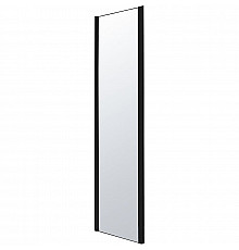 Душевая стенка Abber Schwarzer Diamant 100 S100B профиль Черный стекло прозрачное