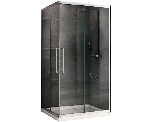 Заказать Душевой уголок Abber Schwarzer Diamant 120x90 AG02129H профиль Хром стекло прозрачное в магазине сантехники Santeh-Crystal.ru