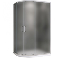 Душевой уголок Abber Schwarzer Diamant 110x90 AG01119M профиль Хром стекло матовое