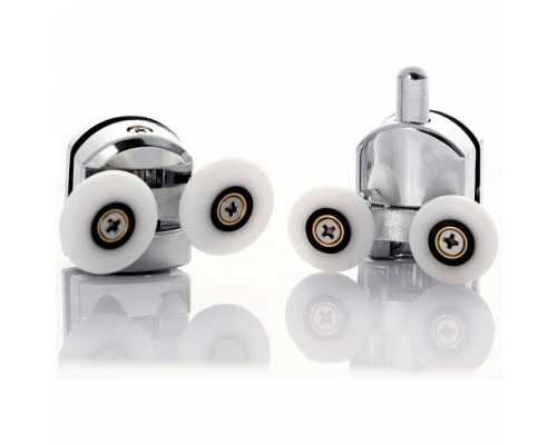 Приобрести Душевой уголок Abber Schwarzer Diamant 140x85 AG30140MH-S85M-S85M профиль Хром стекло матовое в магазине сантехники Santeh-Crystal.ru