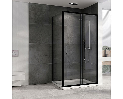 Santeh-Crystal.ru: Душевой уголок Abber Schwarzer Diamant 100x100 AG30100B5-S100B5 профиль Черный стекло прозрачное Приобрести Душевой уголок Abber Schwarzer Diamant 100x100 AG30100B5-S100B5 профиль Черный стекло прозрачное в магазине сантехники Santeh-Crystal.ru
