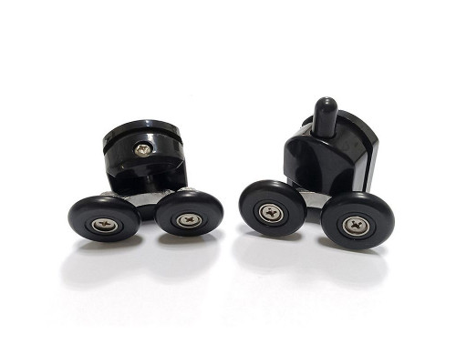 Купить Душевой уголок Abber Schwarzer Diamant 120x100 AG30120B5-S100B5 профиль Черный стекло прозрачное в магазине сантехники Santeh-Crystal.ru