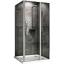 Душевой уголок Abber Sonnenstrand 110x80 AG04110S-S80 профиль Хром стекло прозрачное