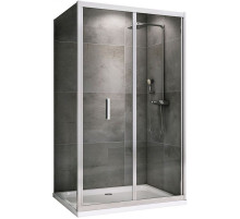 Душевой уголок Abber Sonnenstrand 90x80 AG07090-S80 профиль Хром стекло прозрачное