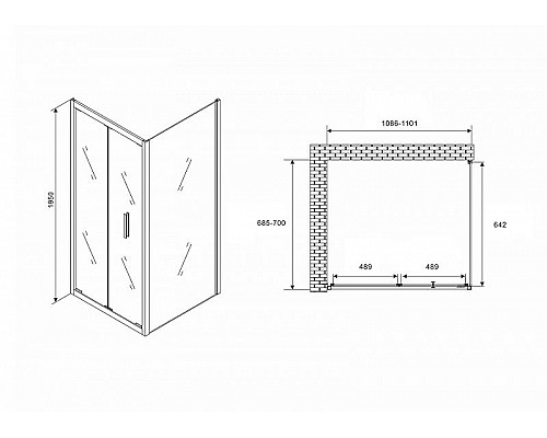 Santeh-Crystal.ru: Душевой уголок Abber Sonnenstrand 110x70 AG07110-S70 профиль Хром стекло прозрачное Приобрести Душевой уголок Abber Sonnenstrand 110x70 AG07110-S70 профиль Хром стекло прозрачное в магазине сантехники Santeh-Crystal.ru