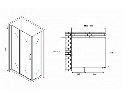 Santeh-Crystal.ru: Душевой уголок Abber Sonnenstrand 120x90 AG04120BS-S90B профиль Черный стекло прозрачное Купить Душевой уголок Abber Sonnenstrand 120x90 AG04120BS-S90B профиль Черный стекло прозрачное в магазине сантехники Santeh-Crystal.ru